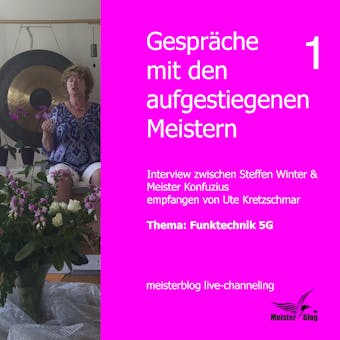 Gespräche mit den aufgestiegenen Meistern 1. Thema: Funktechnik 5G: Interview zwischen Steffen Winter & Meister Konfuzius empfangen von Ute Kretzschmar. Meisterblog live-channeling - Ute Kretzschmar