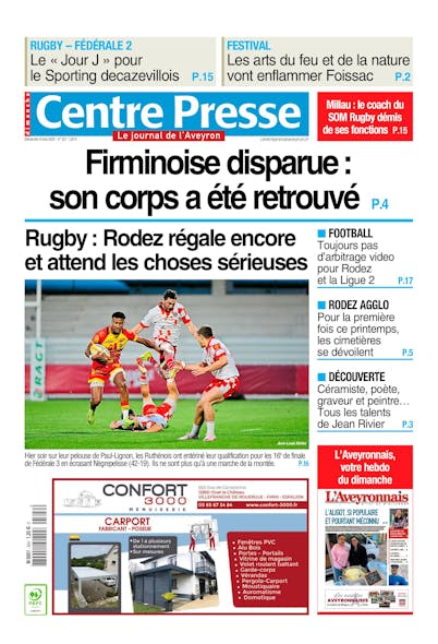 Centre Presse Edition Aveyron