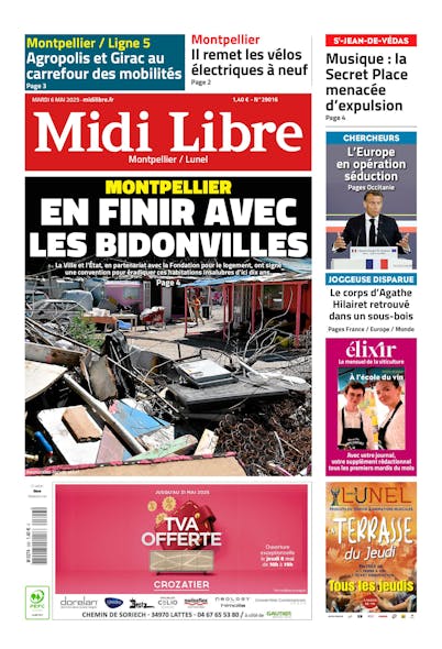 Midi Libre Edition Montpellier - Lunel