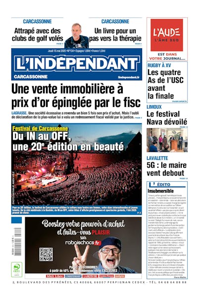 L'indépendant Edition Carcassonne