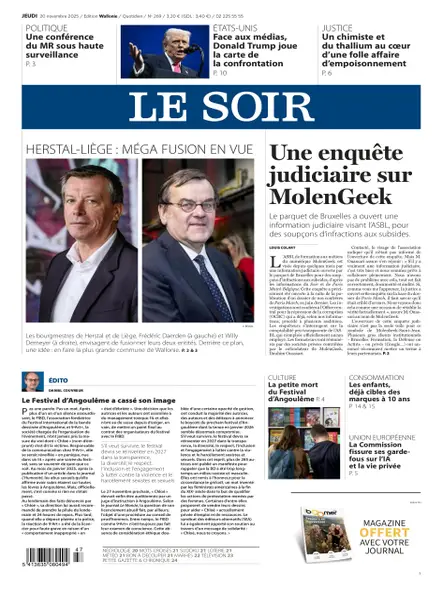 Le Soir Wallonie