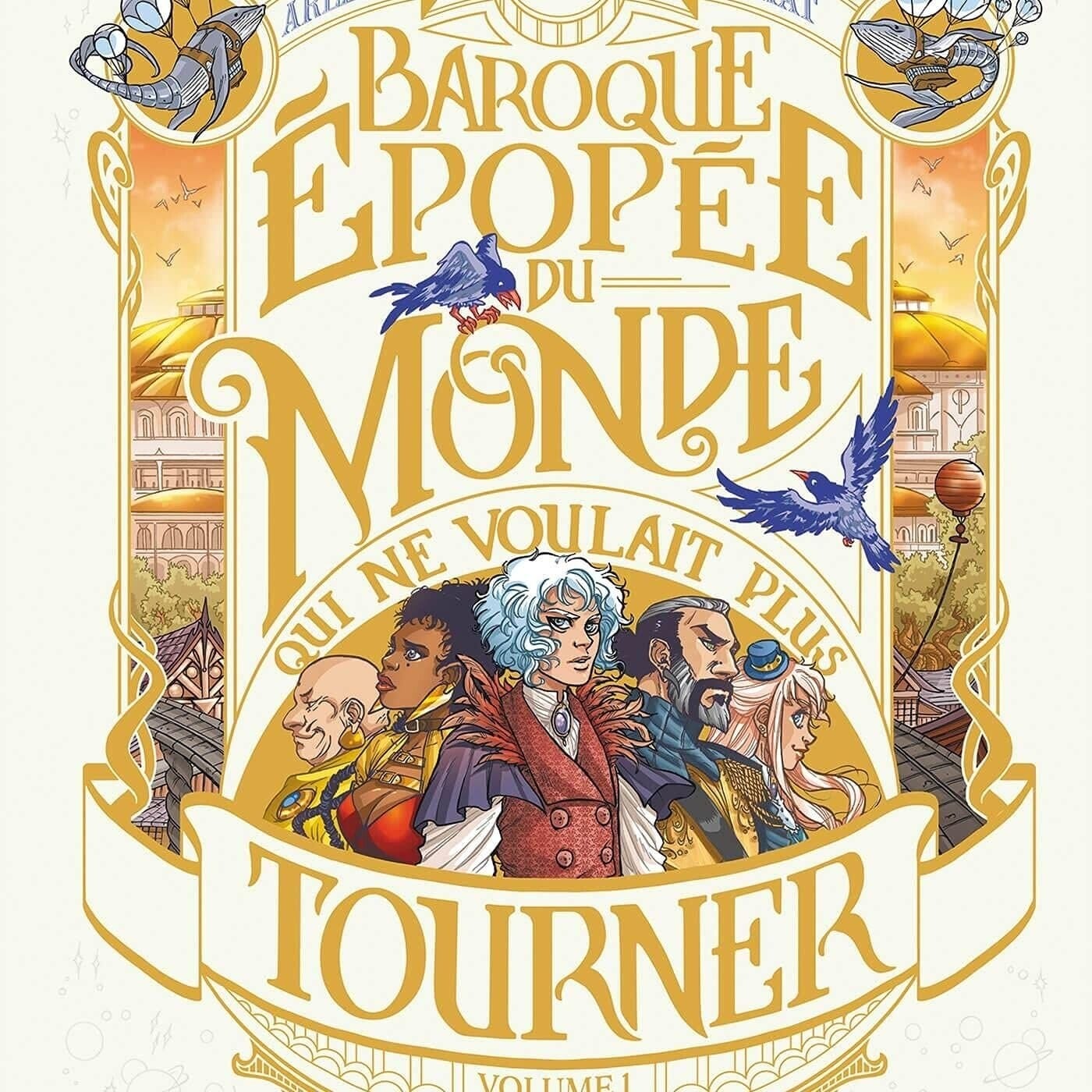 La  baroque épopée de Christophe Arleston ! Une bande dessinée pleine de trouvailles...  Dans ma bulle #26