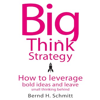 Big Think Strategy: How to Leverage Bold Ideas and Leave Small Thinking Behind - Bernd H. Schmitt