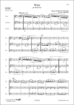 Waltz - M. CLEMENTI - Trio à Vent | Muzio CLEMENTI