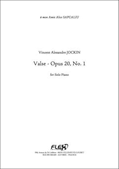 Valse Opus 20 No. 1 V. A. JOCKIN Piano Solo | Vincent A. Jockin