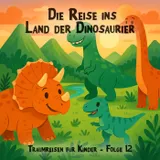 Cover von Traumreisen für Kinder, Folge 12: Die Reise ins Land der Dinosaurier (ungekürzt)
