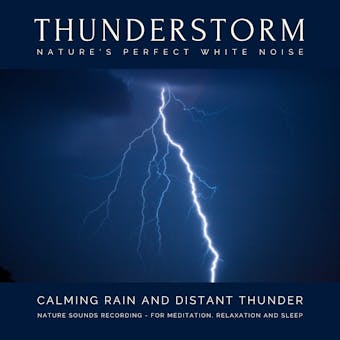 Calming Rain and Distant Thunder - Thunderstorm Nature Sounds Recording - for Meditation, Relaxation and Sleep - Nature's Perfect White Noise - undefined