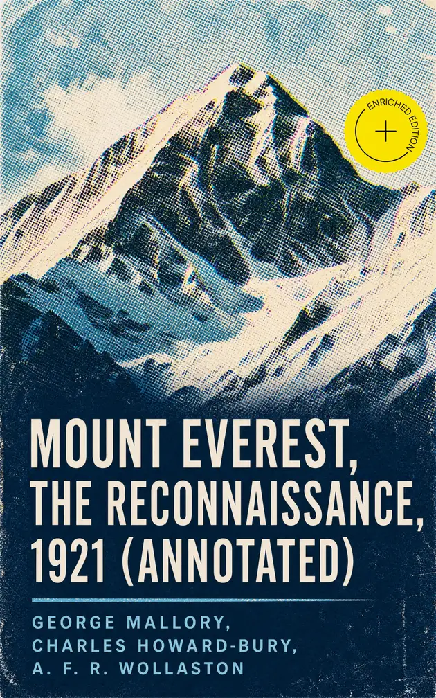 Livre 'Mont Everest : La Reconnaissance 1921' - Première édition Reliée - Lieutenant Colonel C.K. Howard-Bury