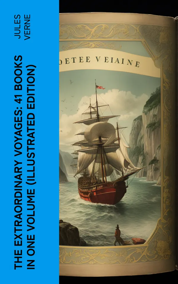 The Extraordinary Voyages: 41 Books in One Volume (Illustrated Edition) : Journey to the Centre of the Earth, From the Earth to the Moon, 20 000 Leagues under the Sea