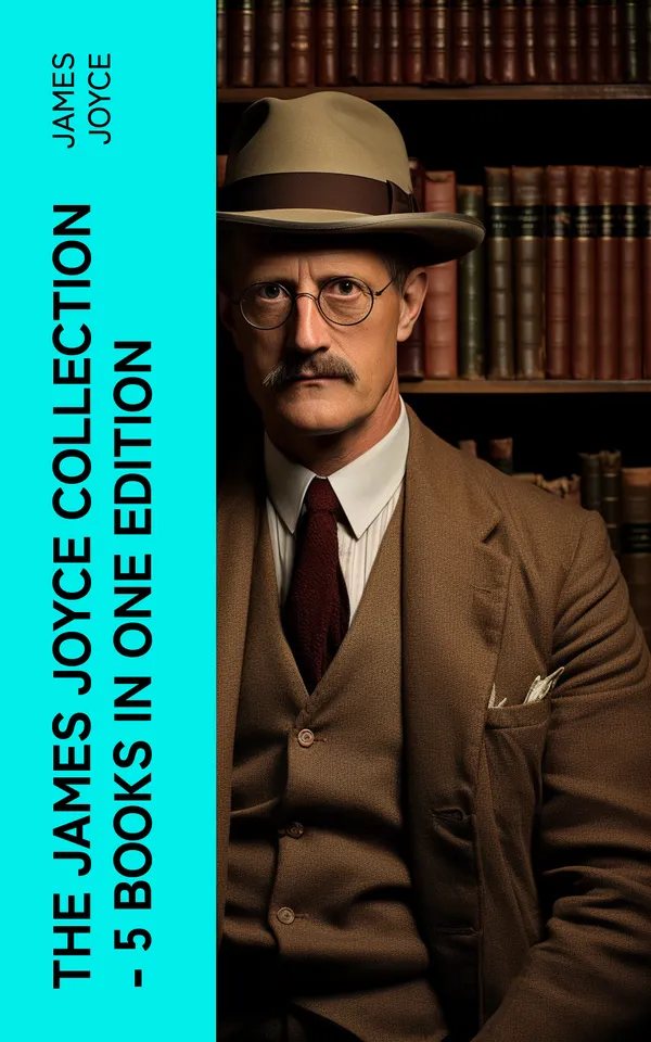 THE JAMES JOYCE COLLECTION - 5 Books in One Edition : Chamber Music, Dubliners, A Portrait of the Artist as a Young Man, Exiles & Ulysses (the original 1922 ed.)