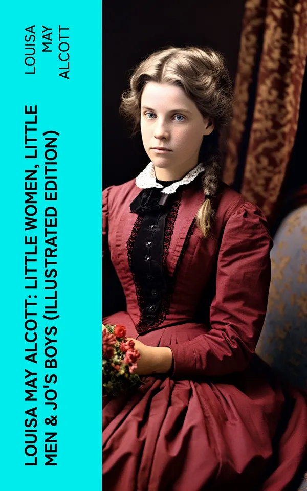 Louisa May Alcott: Little Women, Little Men & Jo's Boys (Illustrated Edition) : Including Good Wives