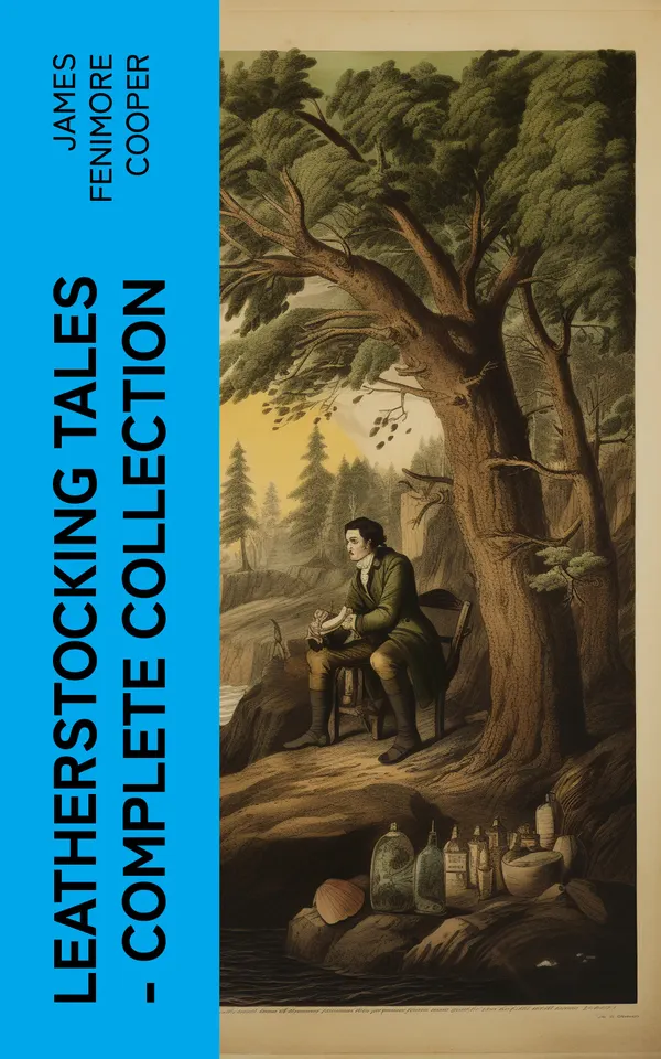 LEATHERSTOCKING TALES – Complete Collection : The Deerslayer, The Last of the Mohicans, The Pathfinder, The Pioneers & The Prairie (Illustrated)