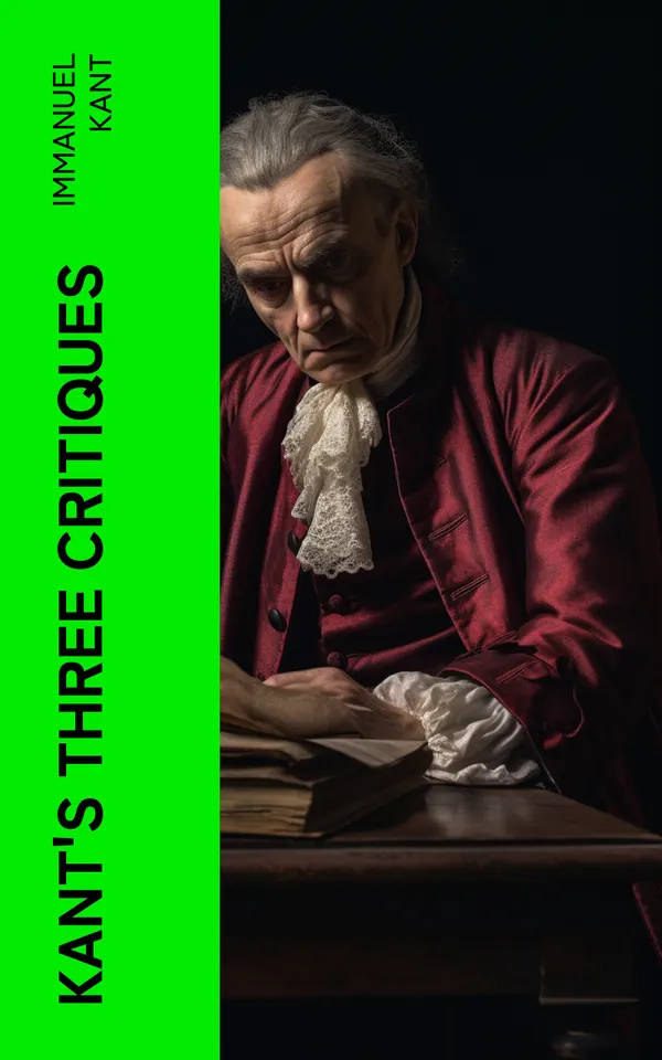 Kant's Three Critiques : The Critique of Pure Reason, The Critique of Practical Reason & The Critique of Judgment