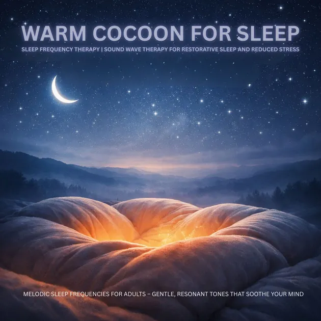 Warm Cocoon for Sleep /// Sleep Frequency Therapy /// Sound Wave ...