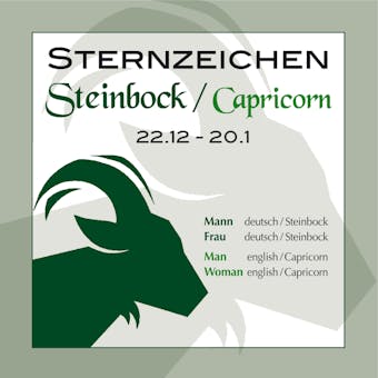 Sternzeichen Steinbock 22,12,-20,1, - Marty Wells