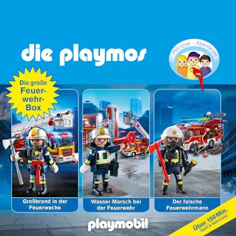 Die Playmos - Das Original Playmobil Hörspiel, Die große Feuerwehr-Box, Folgen 42, 57, 62 - undefined