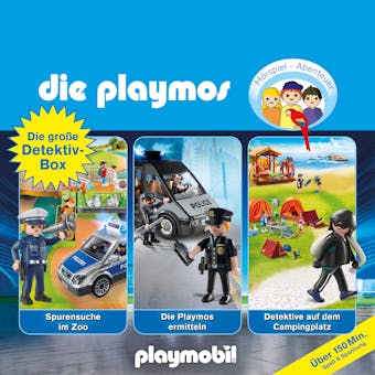 Die groÃŸe Detektiv-Box - Das Original Playmobil HÃ¶rspiel, Folgen 46, 66, 73 - undefined