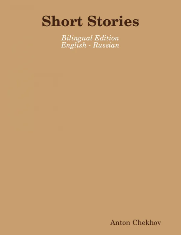 Short Stories : Bilingual Edition English - Russian