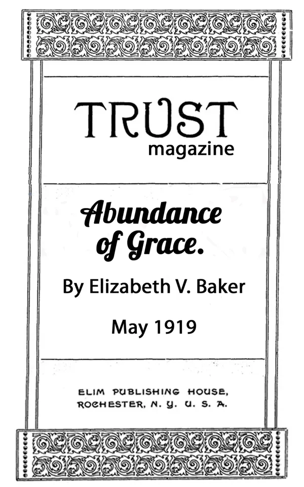 Abundance of Grace