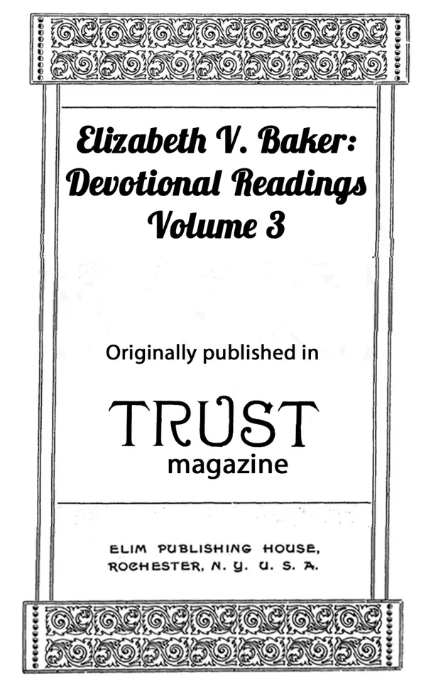 Devotional Readings, Volume 3