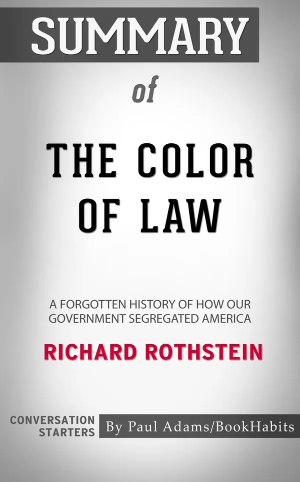 Summary of The Color of Law