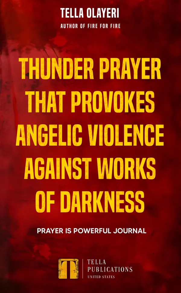 Thunder Prayer That Provokes Angelic Violence Against Works Of Darkness : Prayer is Powerful Journal