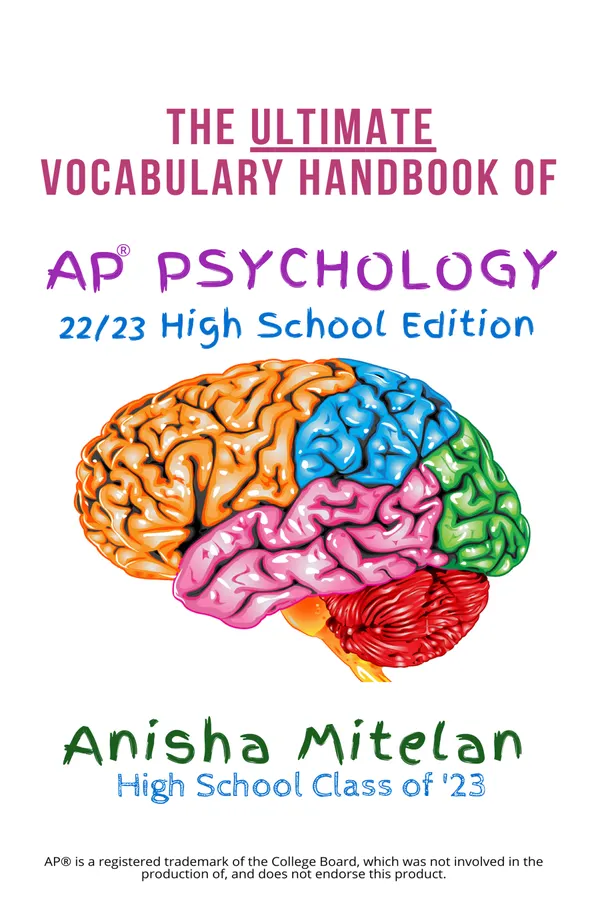 The Ultimate Vocabulary Handbook of Ap Psychology : 20/23 High School Edition