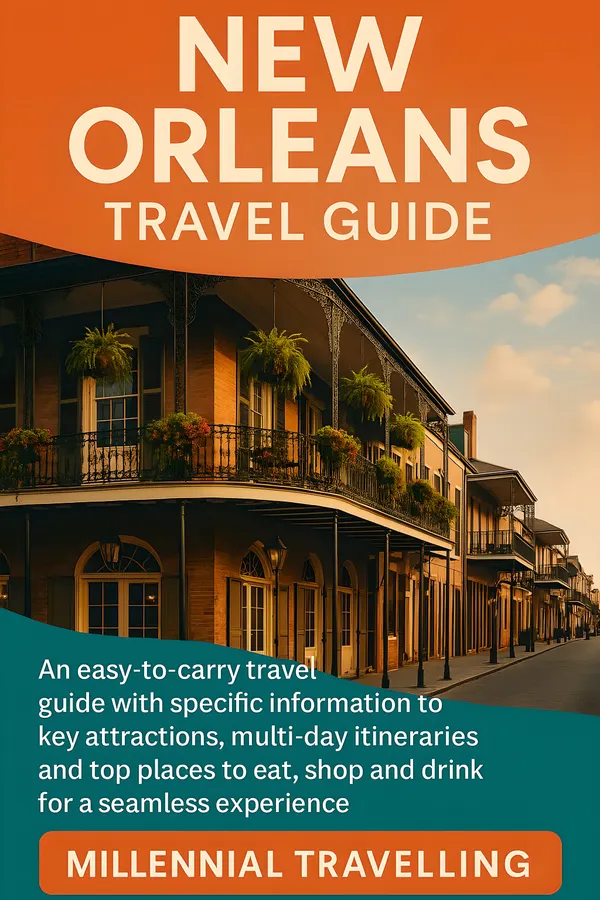 New Orleans Travel Guide : An-easy-to-carry travel guide with specific information to key attractions, multi-day itineraries and top places to eat, shop and drink for a seamless experience