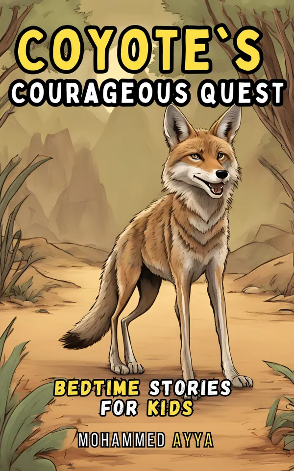 Coyote's Courageous Quest : Bedtime Stories For Kids