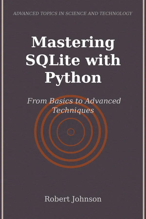 Mastering SQLite with Python : From Basics to Advanced Techniques
