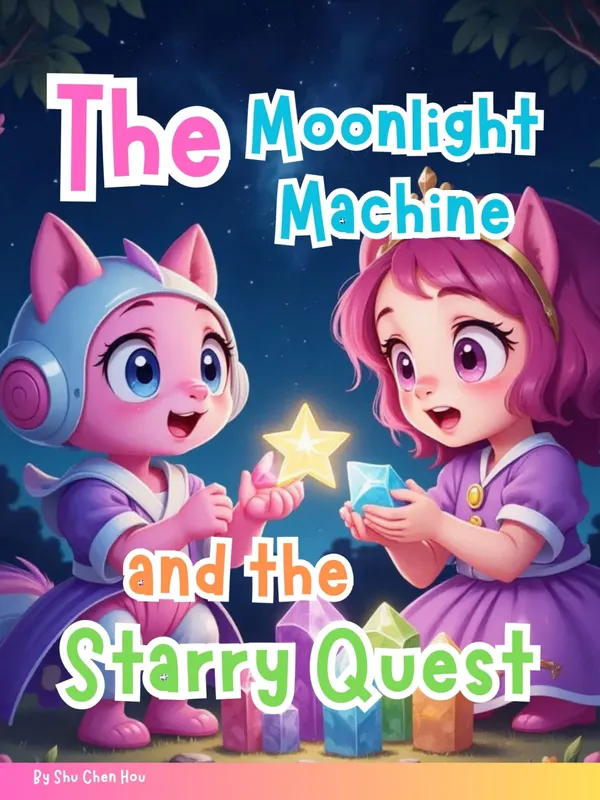 The Moonlight Machine and the Starry Quest : A Dazzling AI Adventure to Restore the Lost Light of the Stars!