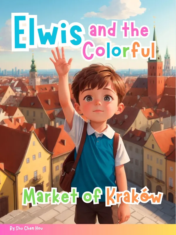 Elwis and the Colorful Market of Kraków : A Colorful Adventure Through Kraków's Enchanting Market!