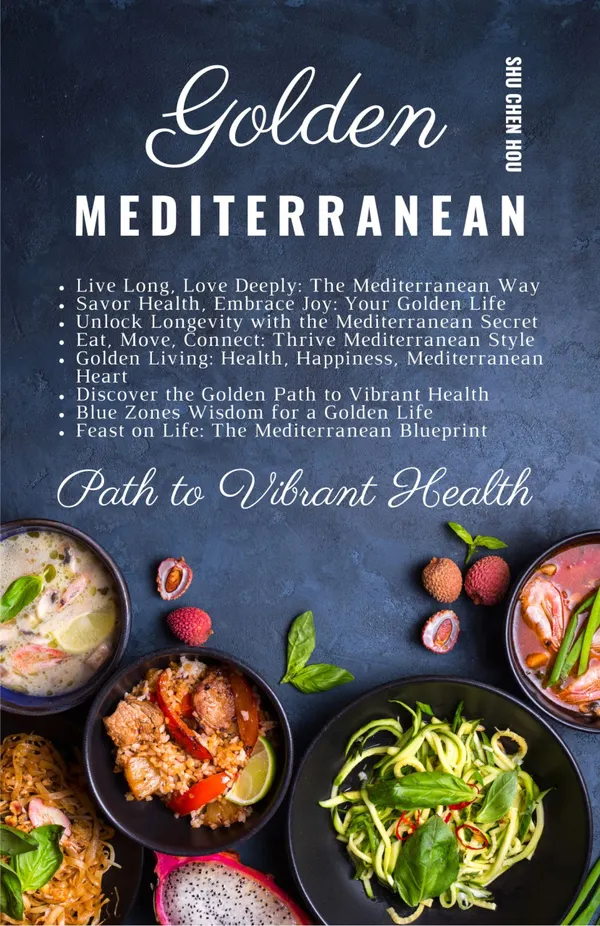 Golden Mediterranean : Unlock the Timeless Secrets to Health, Happiness, and Longevity the Mediterranean Way