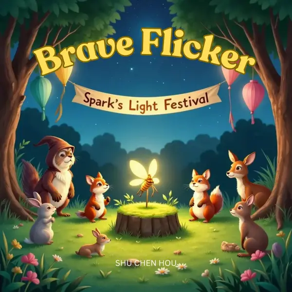 Brave Flicker : A Glowing Tale of Courage in the Dark