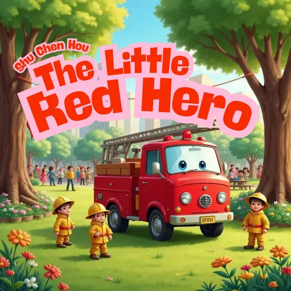 The Little Red Hero : Blaze the Fire Truck’s Big Adventures in Bravery