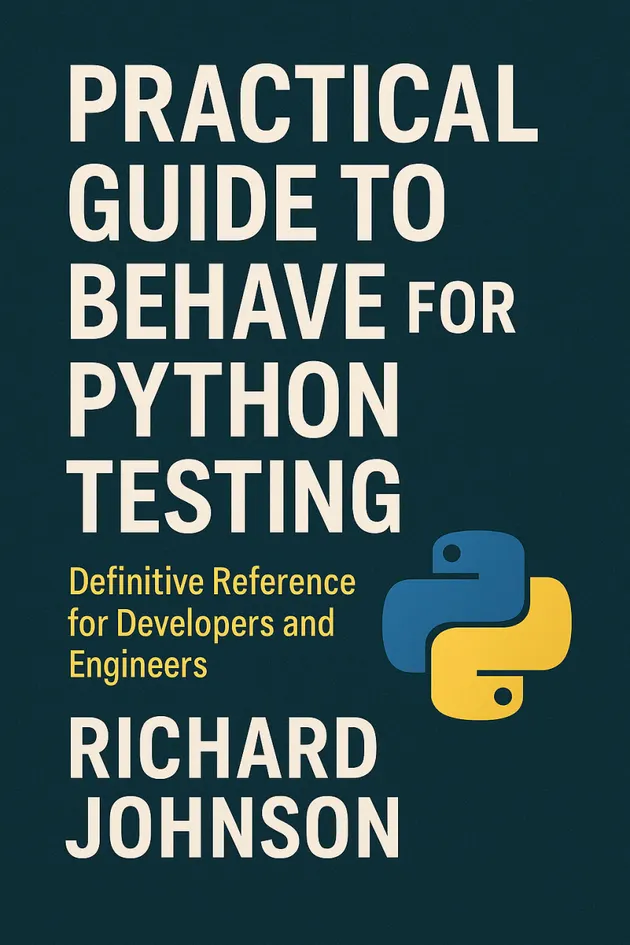 Practical Guide to Behave for Python Testing : Definitive Reference for ...