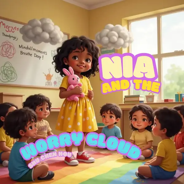 Nia and the Worry Cloud : A Mindfulness Story for Kids About Coping with Anxiety and Big Feelings (Ages 4–8)