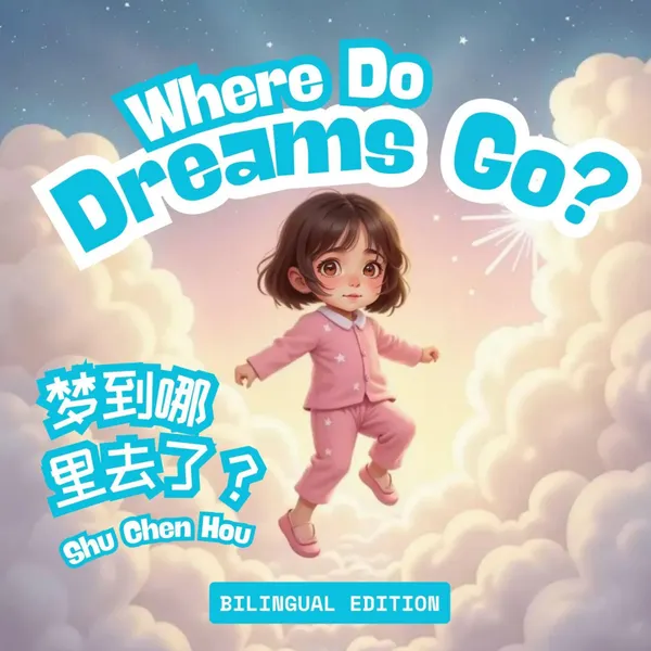 Where Do Dreams Go? / 梦到哪里去了？ : A Soothing Bilingual Bedtime Story in English and Chinese for Curious Young Minds