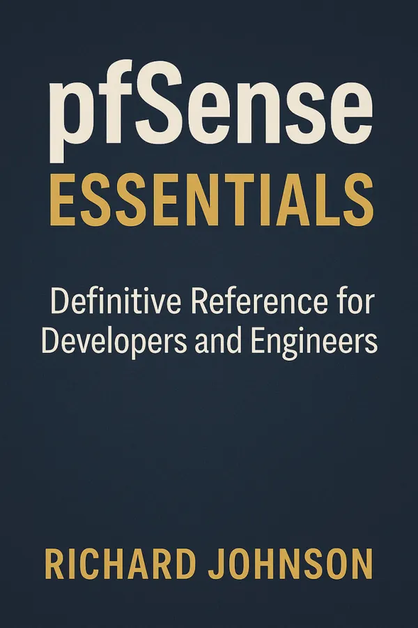 pfSense Essentials : Definitive Reference for Developers and Engineers