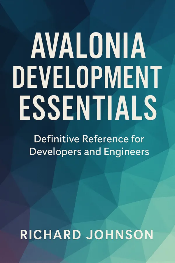 Avalonia Development Essentials : Definitive Reference for Developers and Engineers