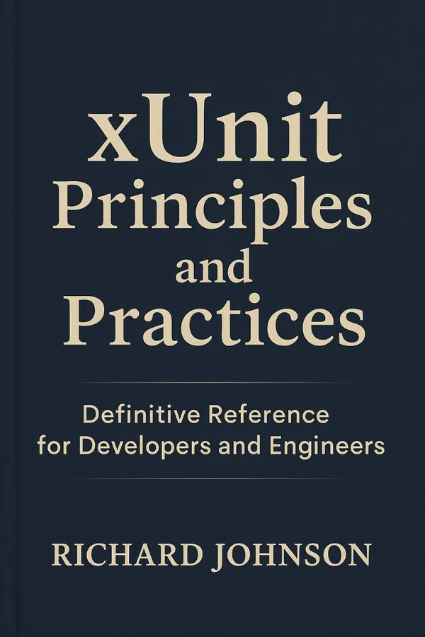 xUnit Principles and Practices : Definitive Reference for Developers and Engineers