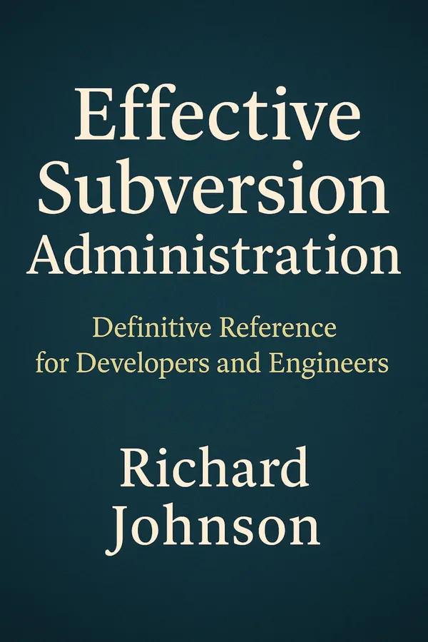 Effective Subversion Administration : Definitive Reference for Developers and Engineers