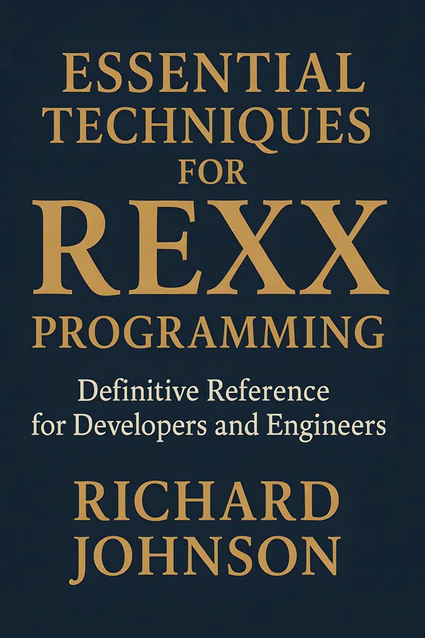Essential Techniques for Rexx Programming : Definitive Reference for Developers and Engineers