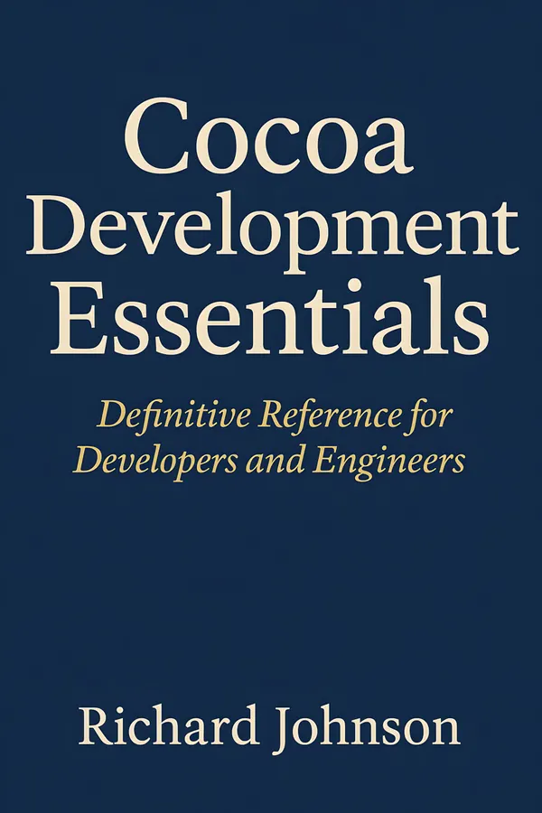 Cocoa Development Essentials : Definitive Reference for Developers and Engineers