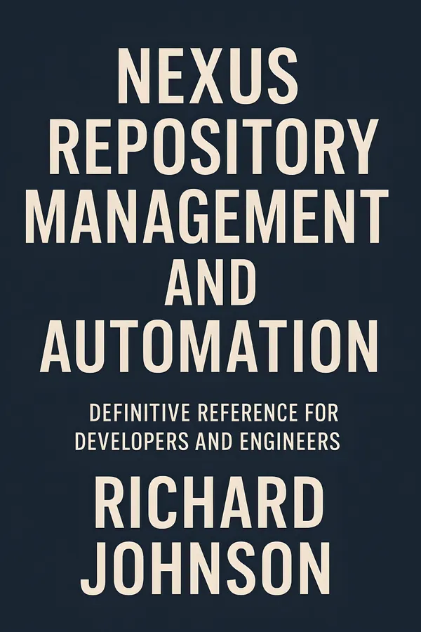 Nexus Repository Management and Automation : Definitive Reference for Developers and Engineers