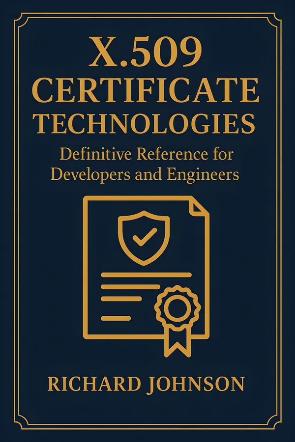 X.509 Certificate Technologies : Definitive Reference for Developers and Engineers