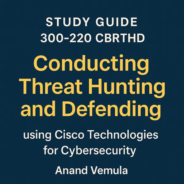 STUDY GUIDE 300-220 CBRTHD Conducting Threat Hunting and Defending using Cisco Technologies for Cybersecurity