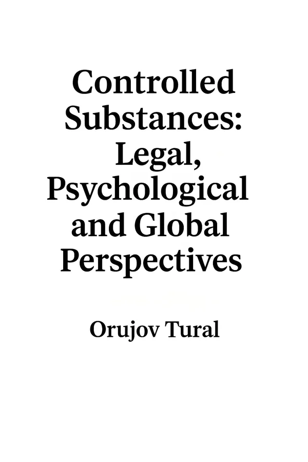 Controlled Substances Legal Psychological and Global Perspectives : An Interdisciplinary Approach to Law Psychology and Global Drug Policy