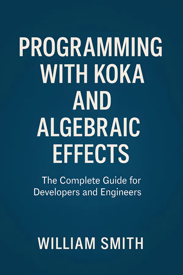 Programming with Koka and Algebraic Effects : The Complete Guide for Developers and Engineers