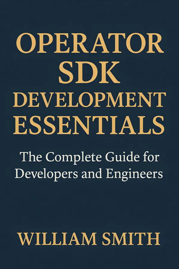 Operator SDK Development Essentials : The Complete Guide for Developers and Engineers